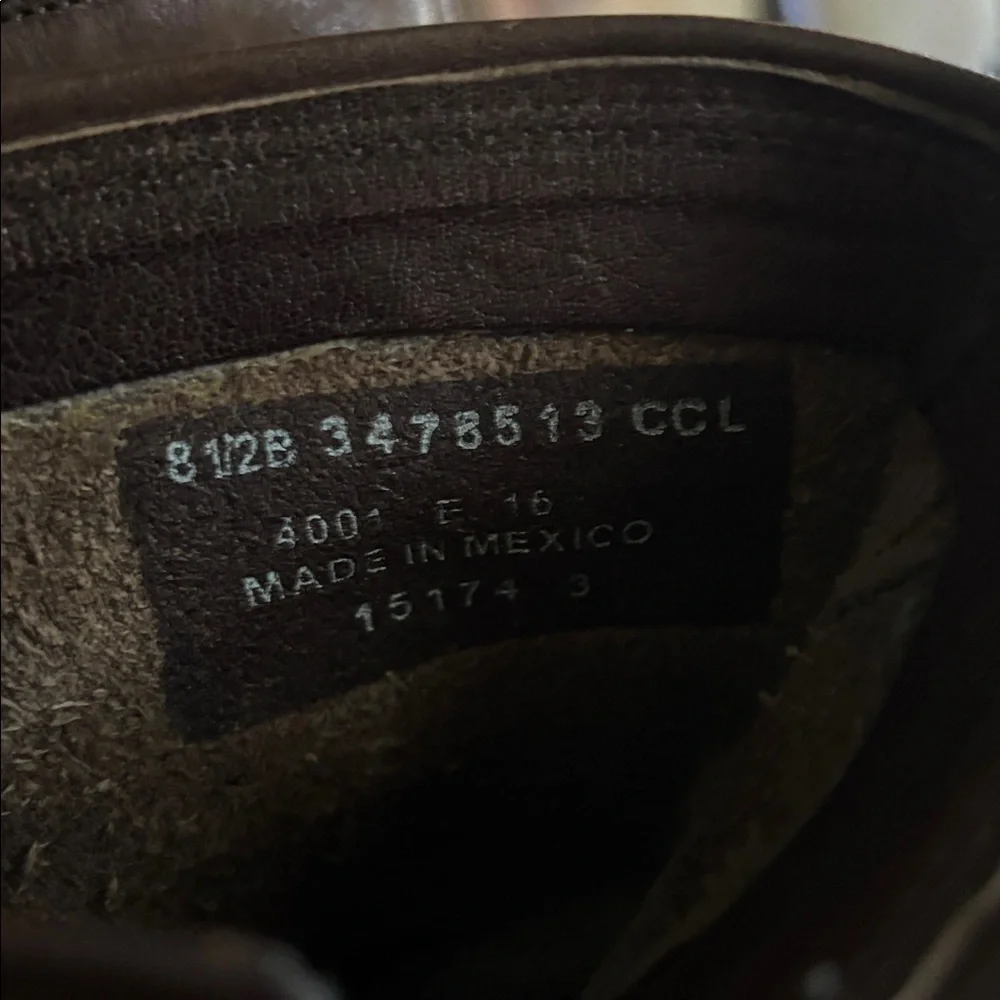 Frye Brown Ankle Boots